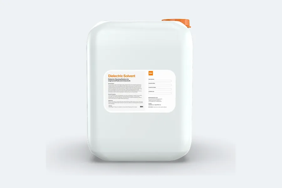 Solvente dieléctrico DCX, bidão de 10 L
