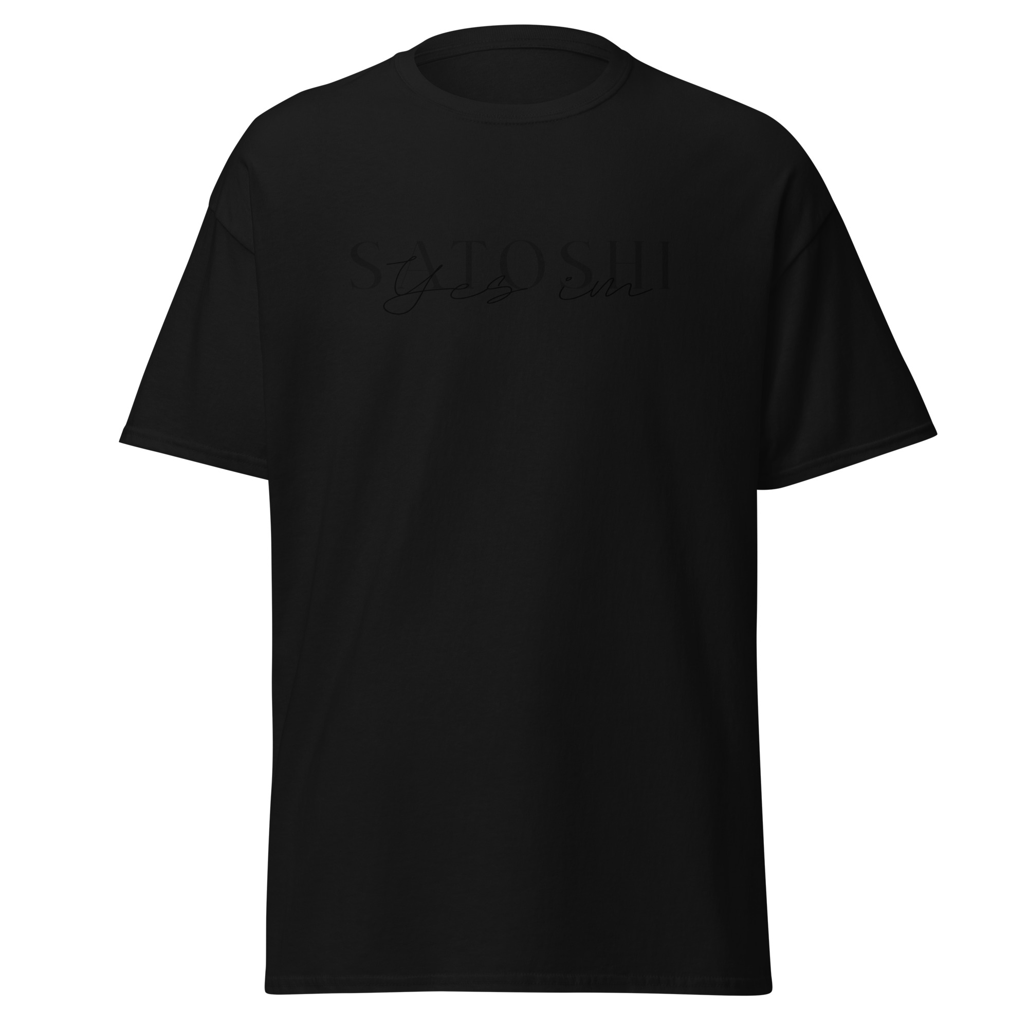 T-shirt clássica Satoshi - Image 2