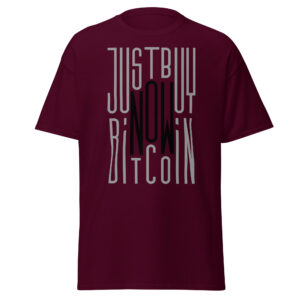 T-shirt clássica Bitcoin