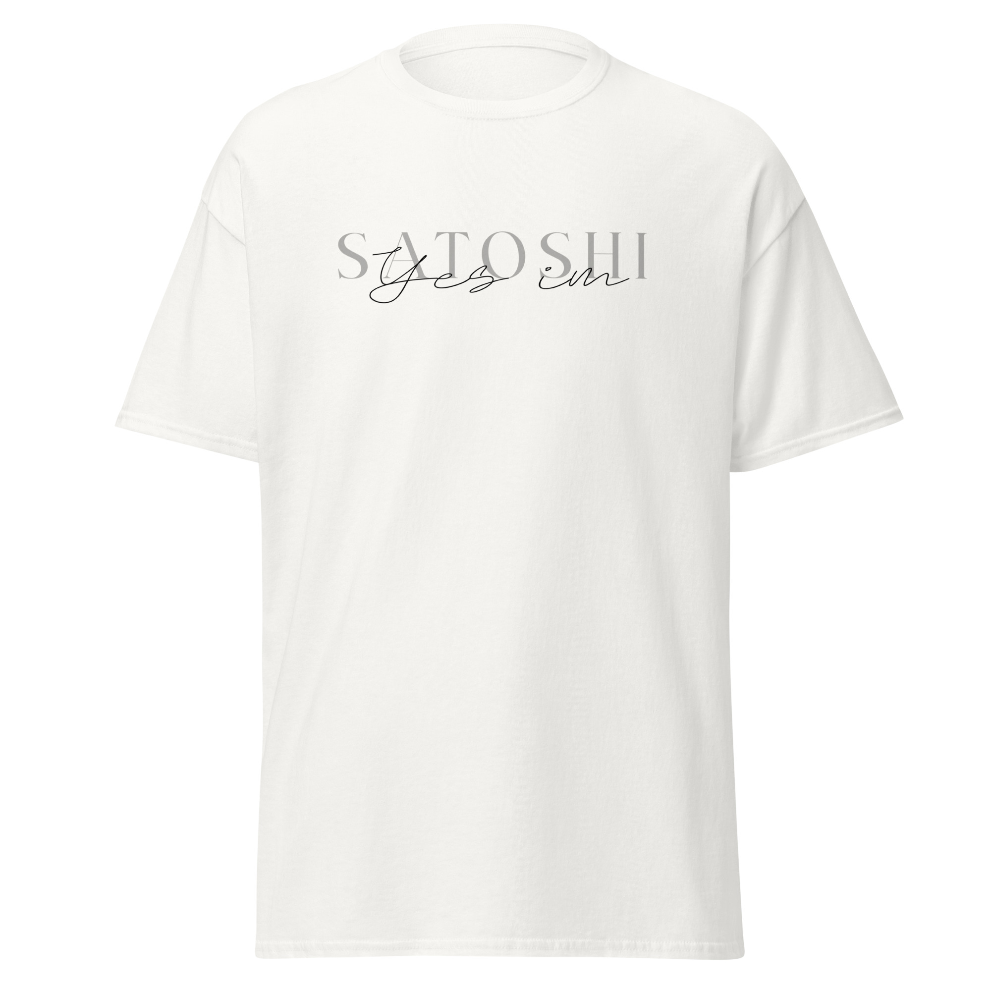 T-shirt clássica Satoshi