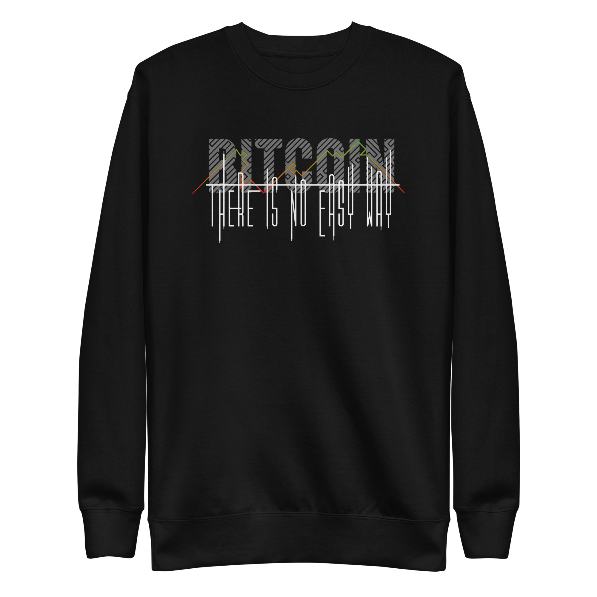 Sweatshirt premium unissexo Bitcoin