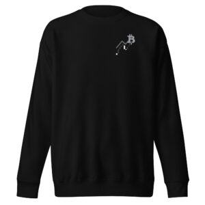 Sweatshirt premium unissexo Bit Up
