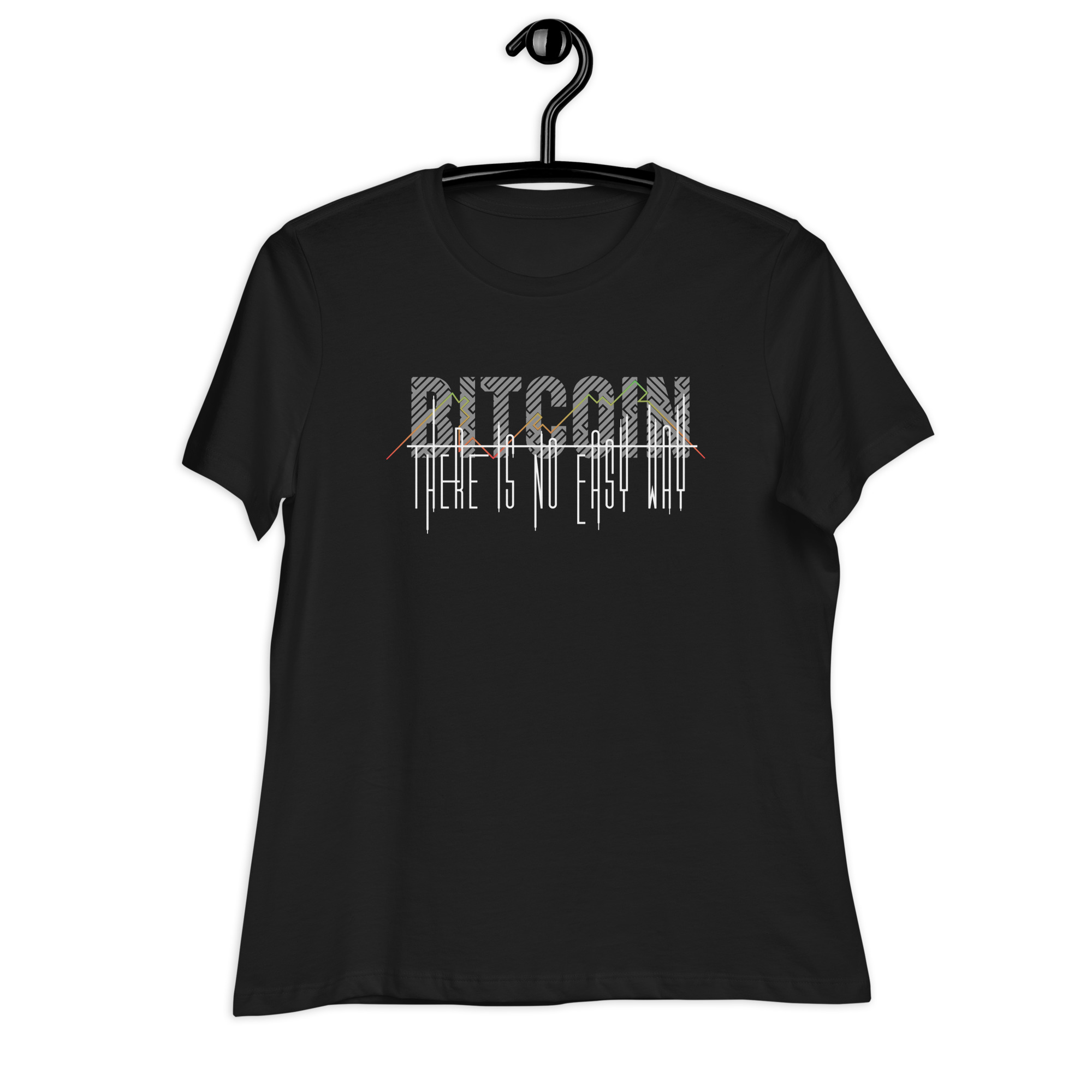 T-shirt de senhora corte largo Bitcoin - Image 2